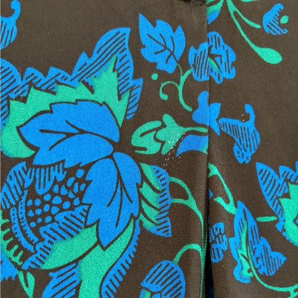 DIANE VON FURSTENBERG DVF NWT Waylen Blue Wide Leg Pants Trousers 4 Crepe Slinky - Picture 6 of 12